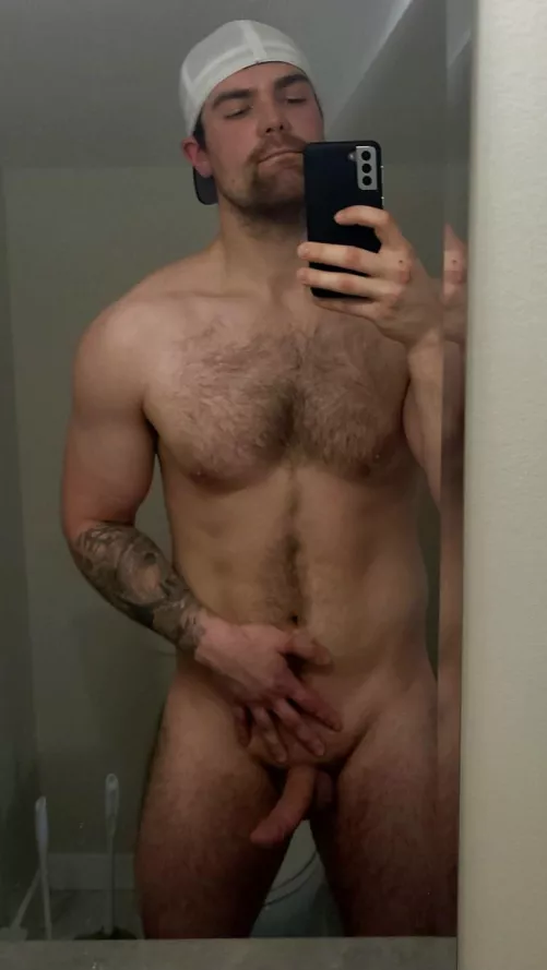 Bend over the counter for me?