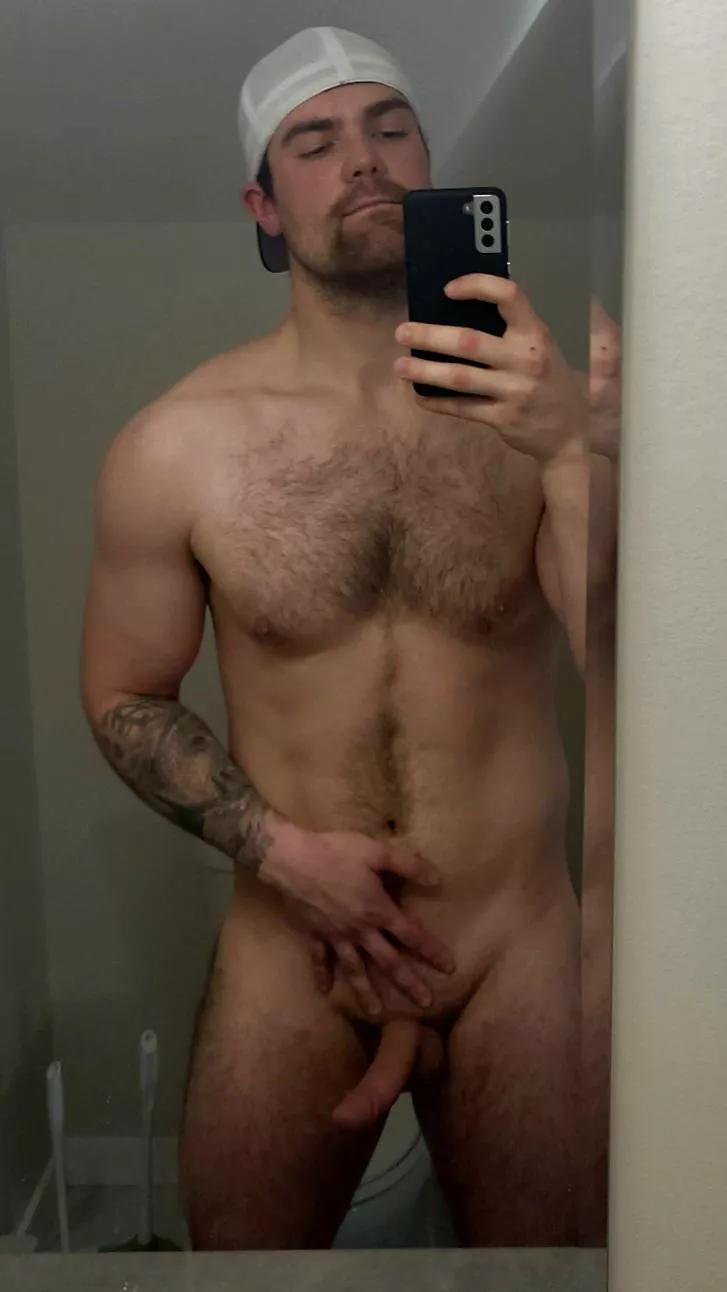 Bend over the counter for me?