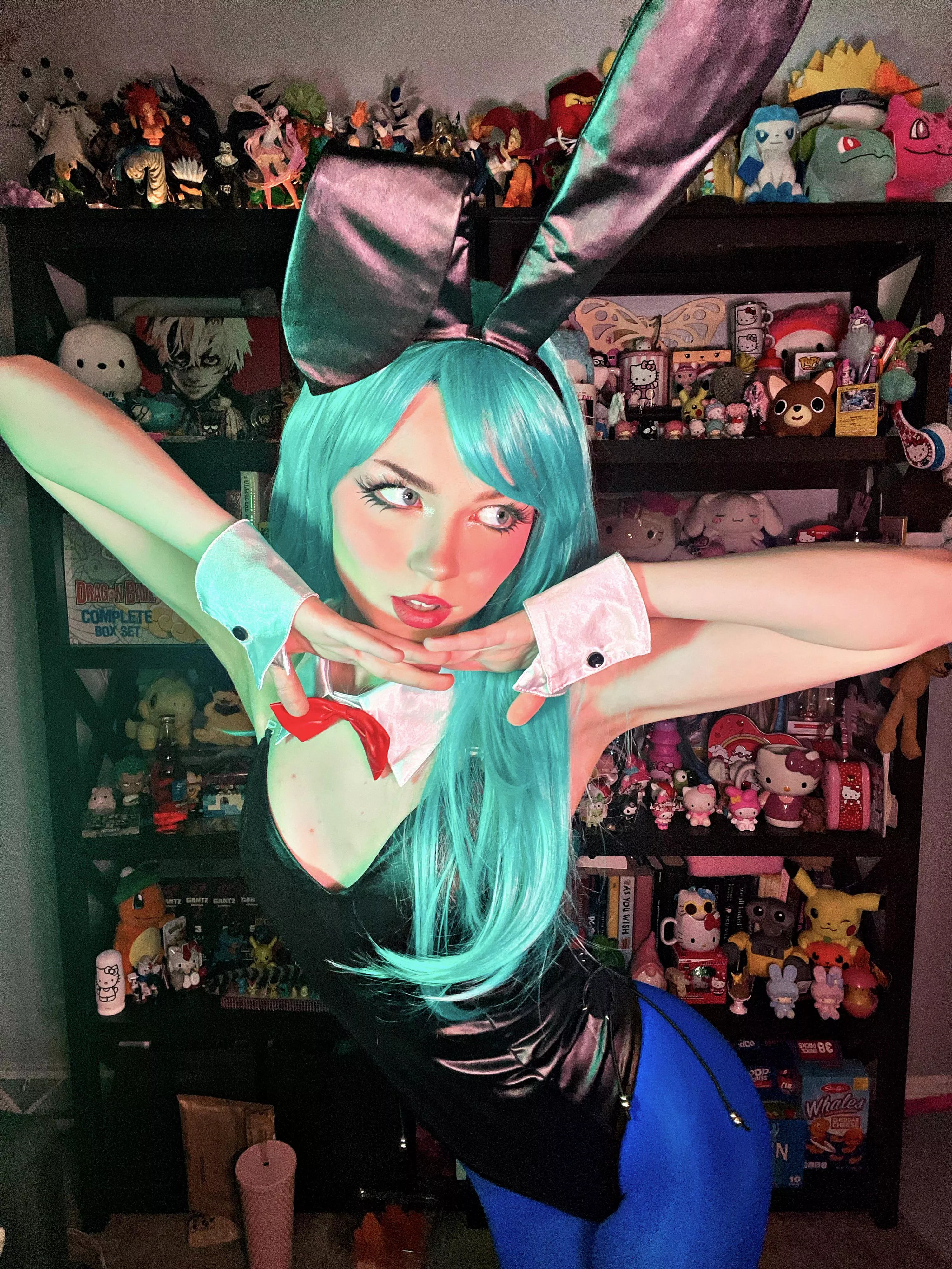 Bulma Bunny (Dragon Ball) by Cinnamarollslut