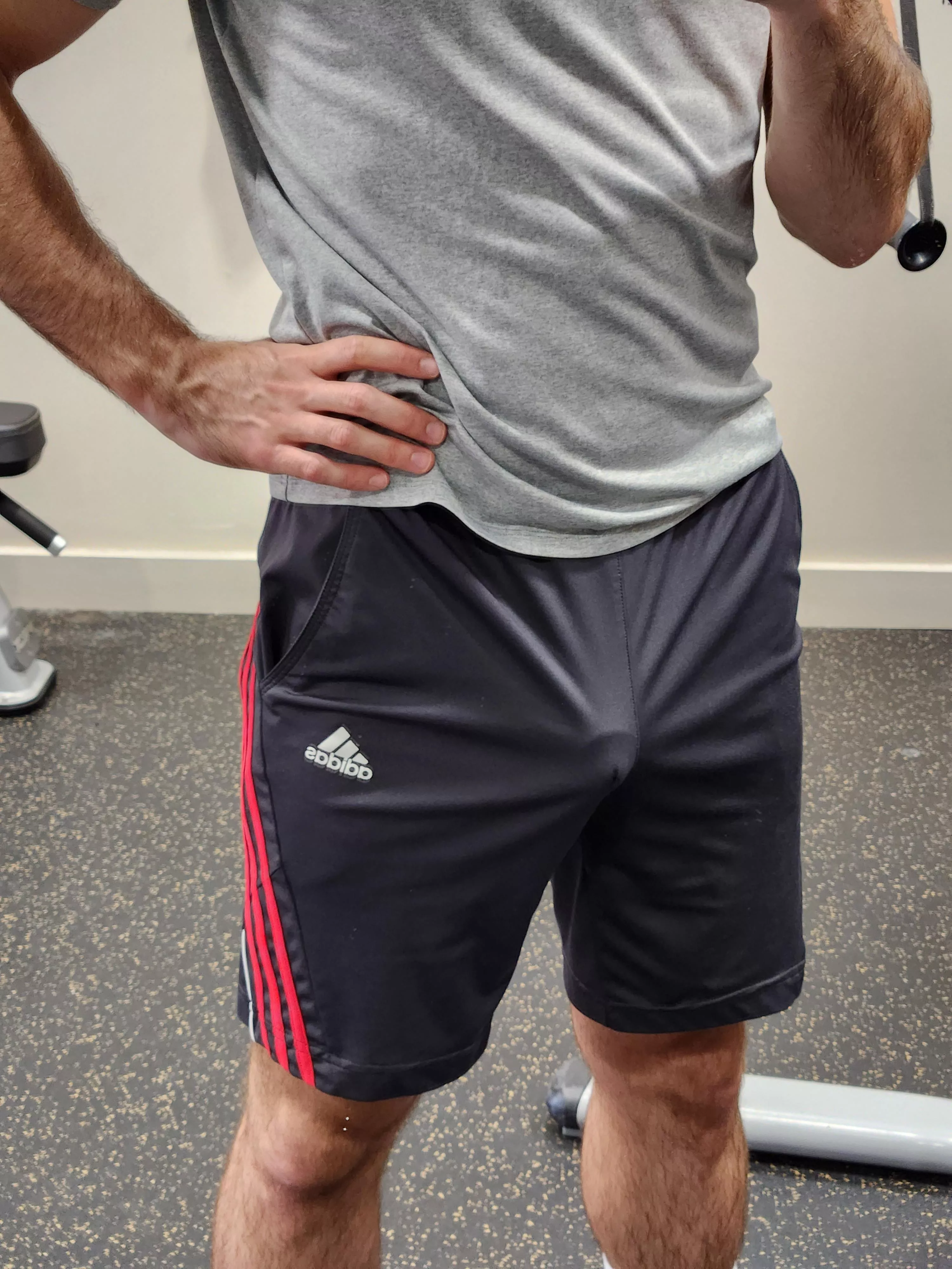 Do you think my gym buddy noticed?