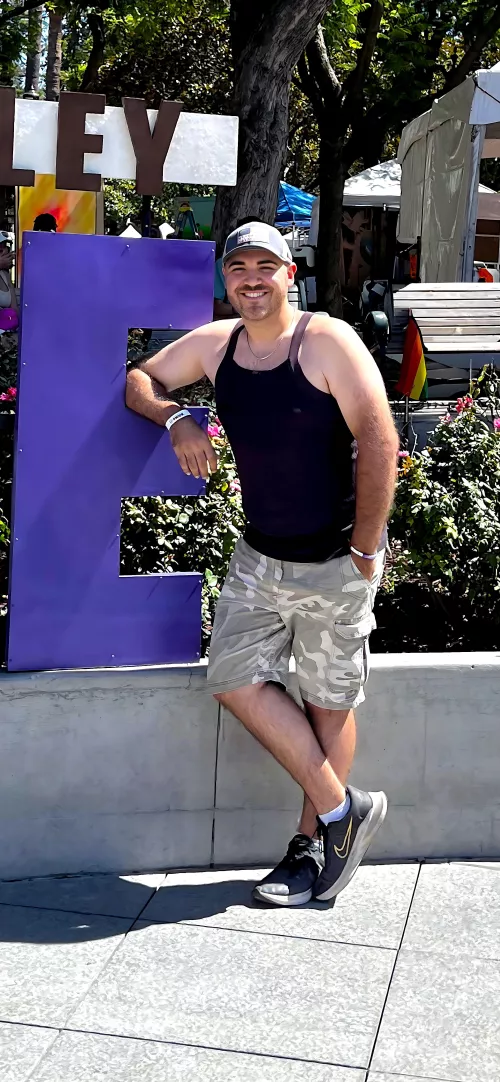 Excuse the bad tan line.. SJ pride was still fun 😊