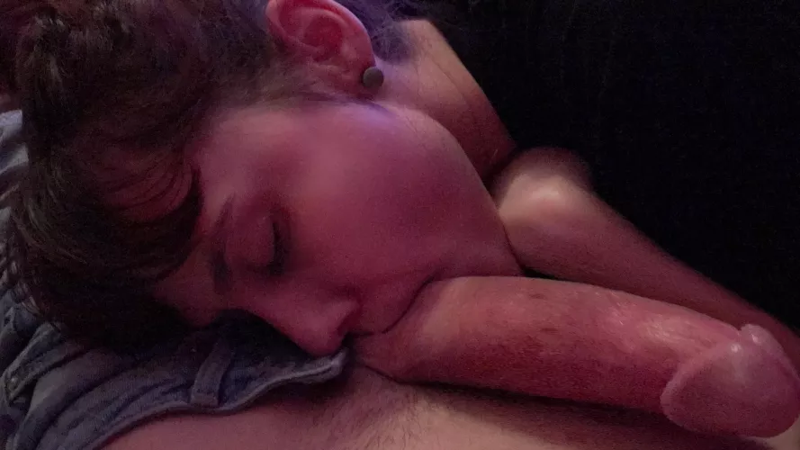 Give attention to all parts of the cock, especially the base ♡