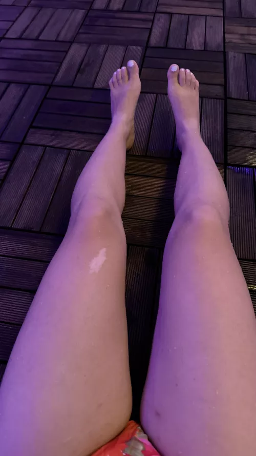 Her legs were as smooth as sin and as tempting as the devil's own desires F19