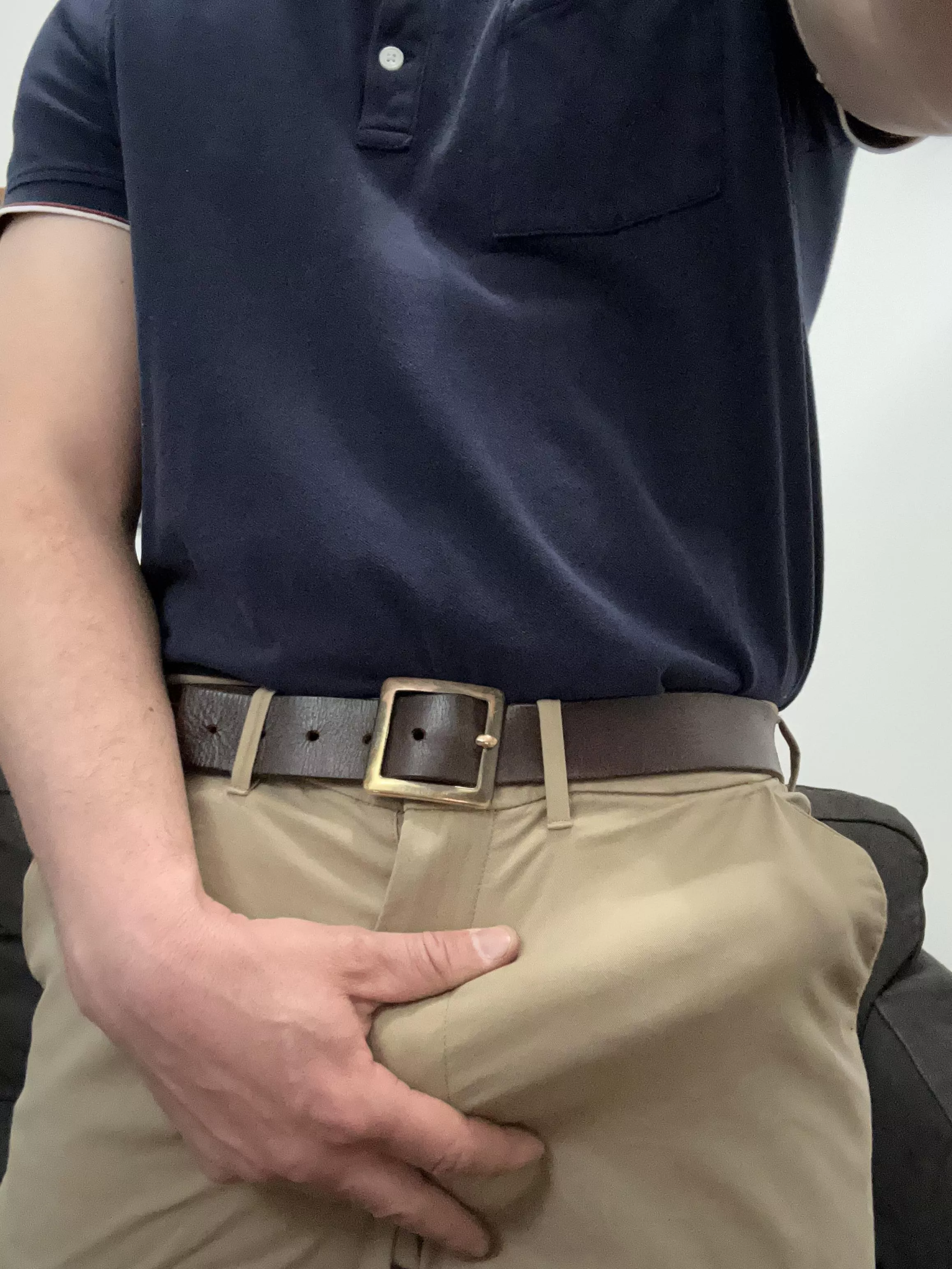 I’m too horny to hide it. Think my coworkers will notice?