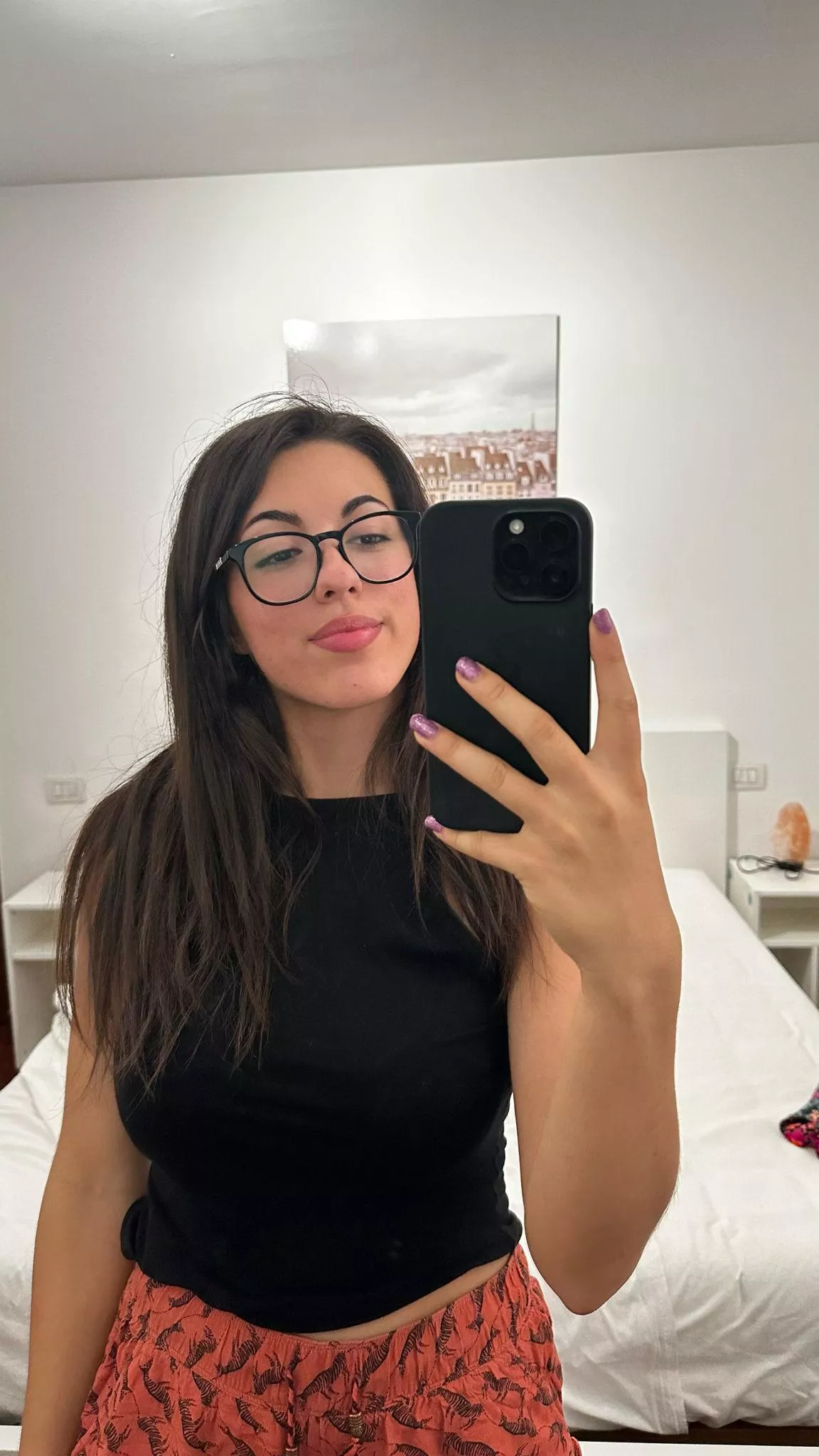 My glasses drop hints about the depths of my hidden cravings.