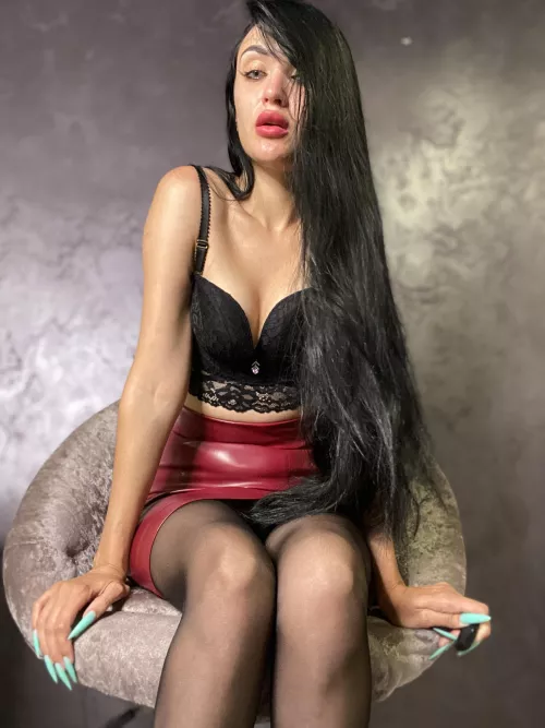 My new favorite red skirt