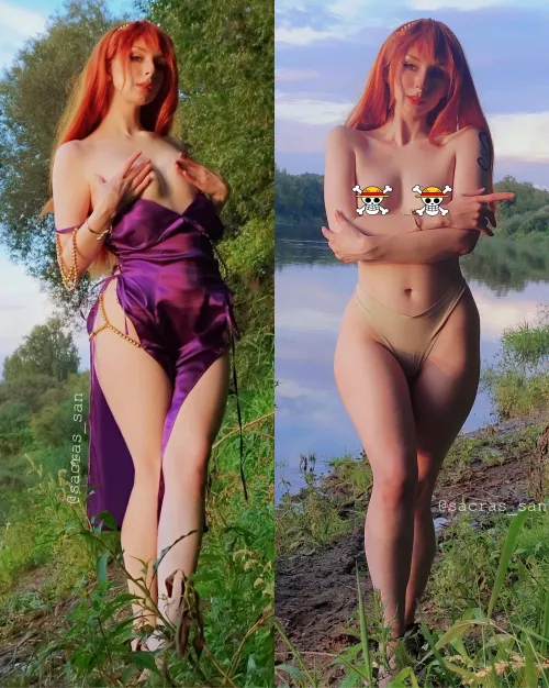 Nami from One Piece by Sacras_san