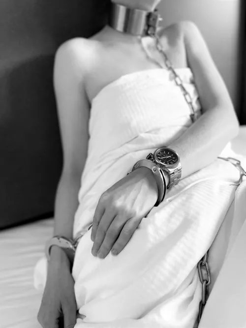 [OC] Waking up collared and handcuffed