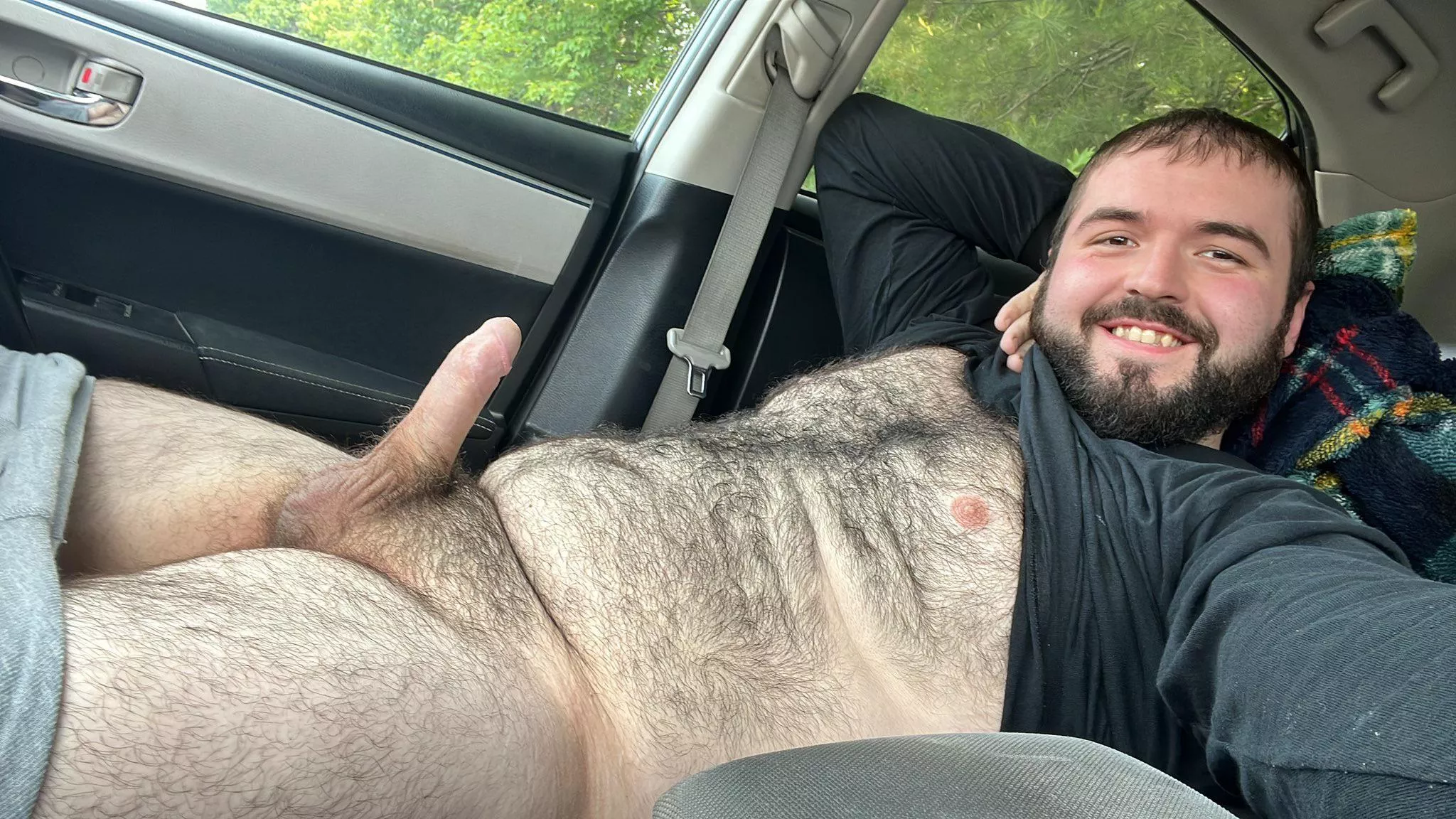 Public parking lot goon session