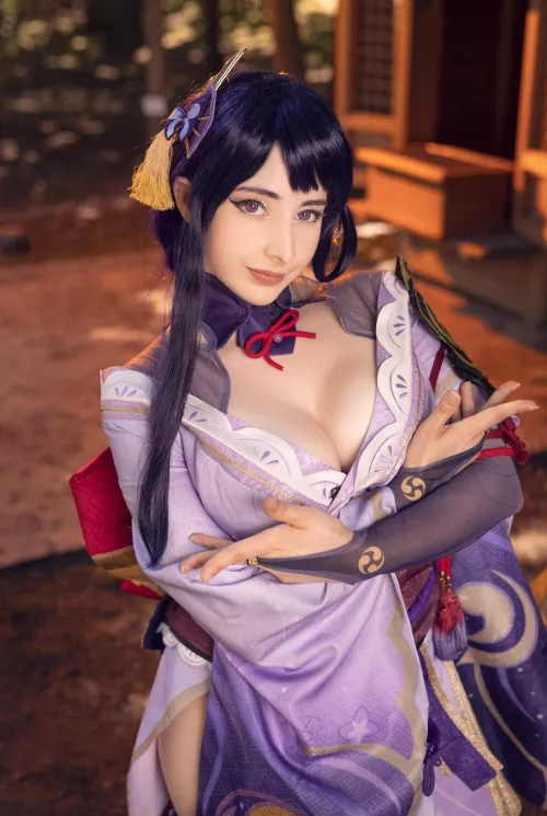 Raiden Shogun (Genshin Impact ) by Mikomi Hokina