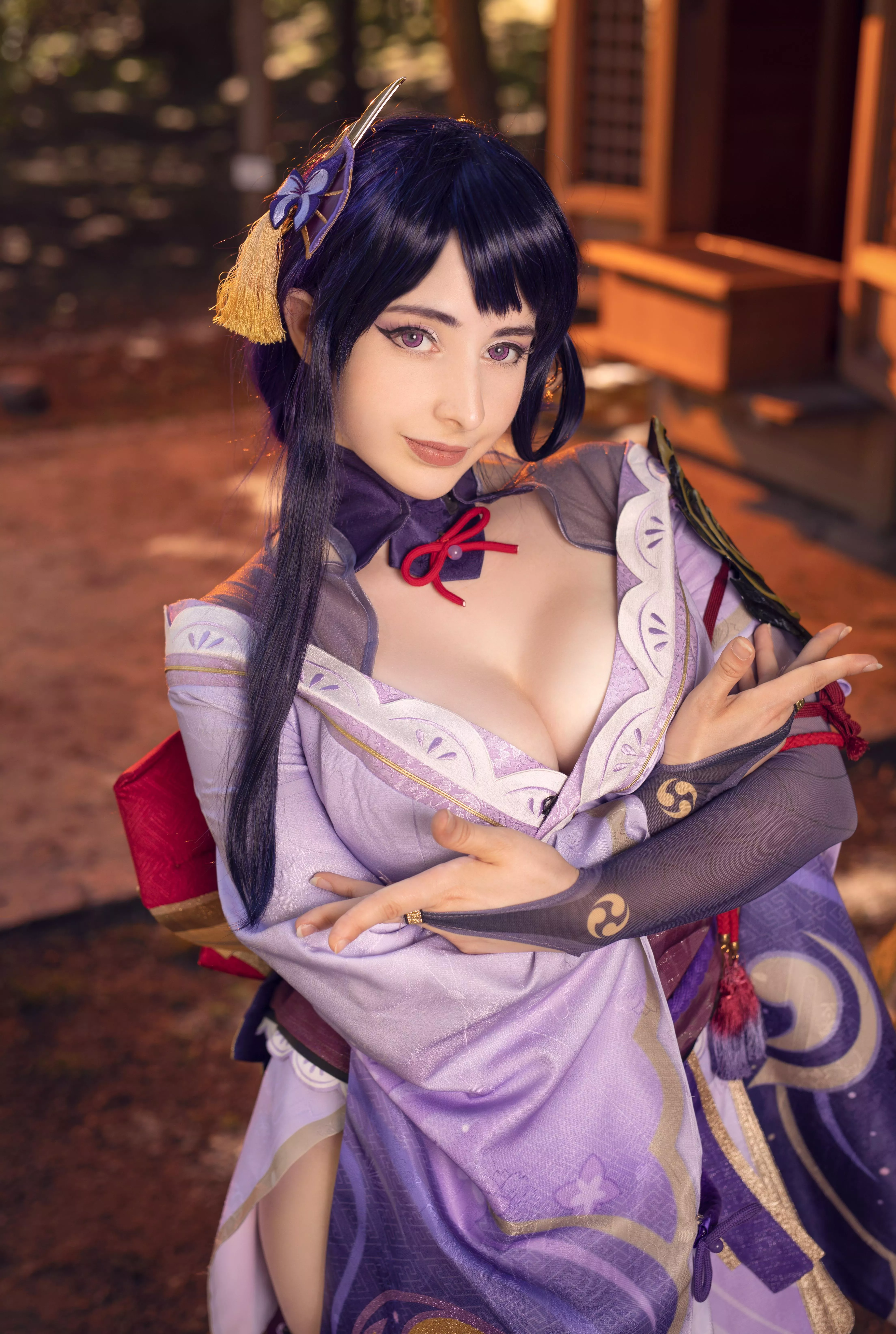 Raiden Shogun (Genshin Impact ) by Mikomi Hokina