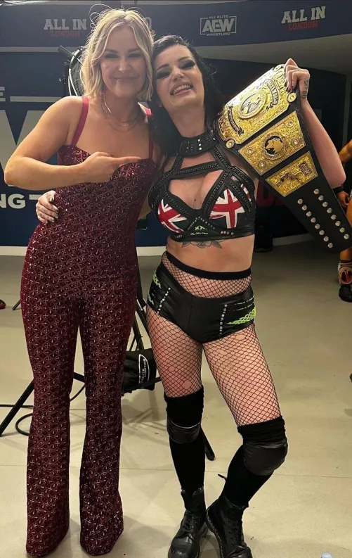 Renee Paquette and Saraya