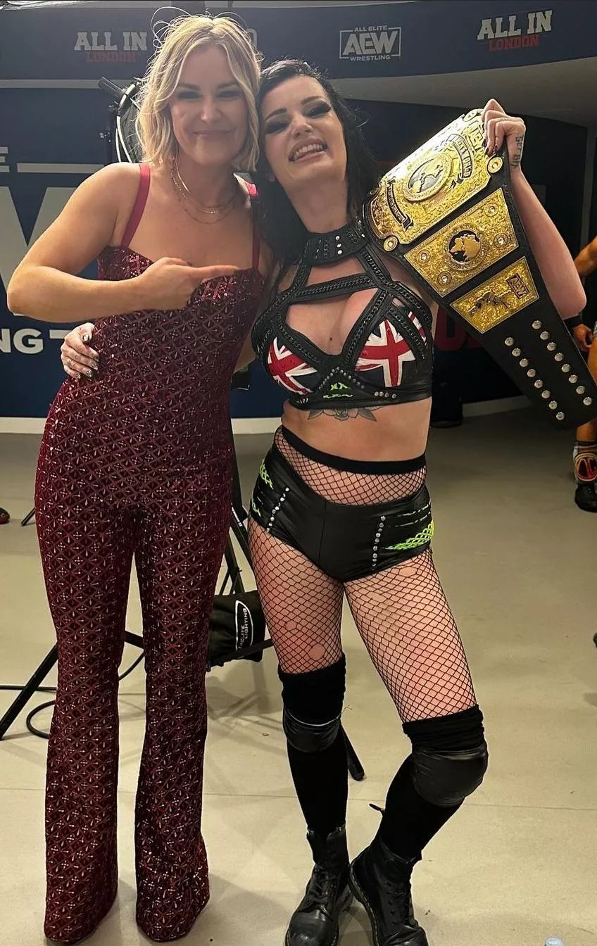 Renee Paquette and Saraya