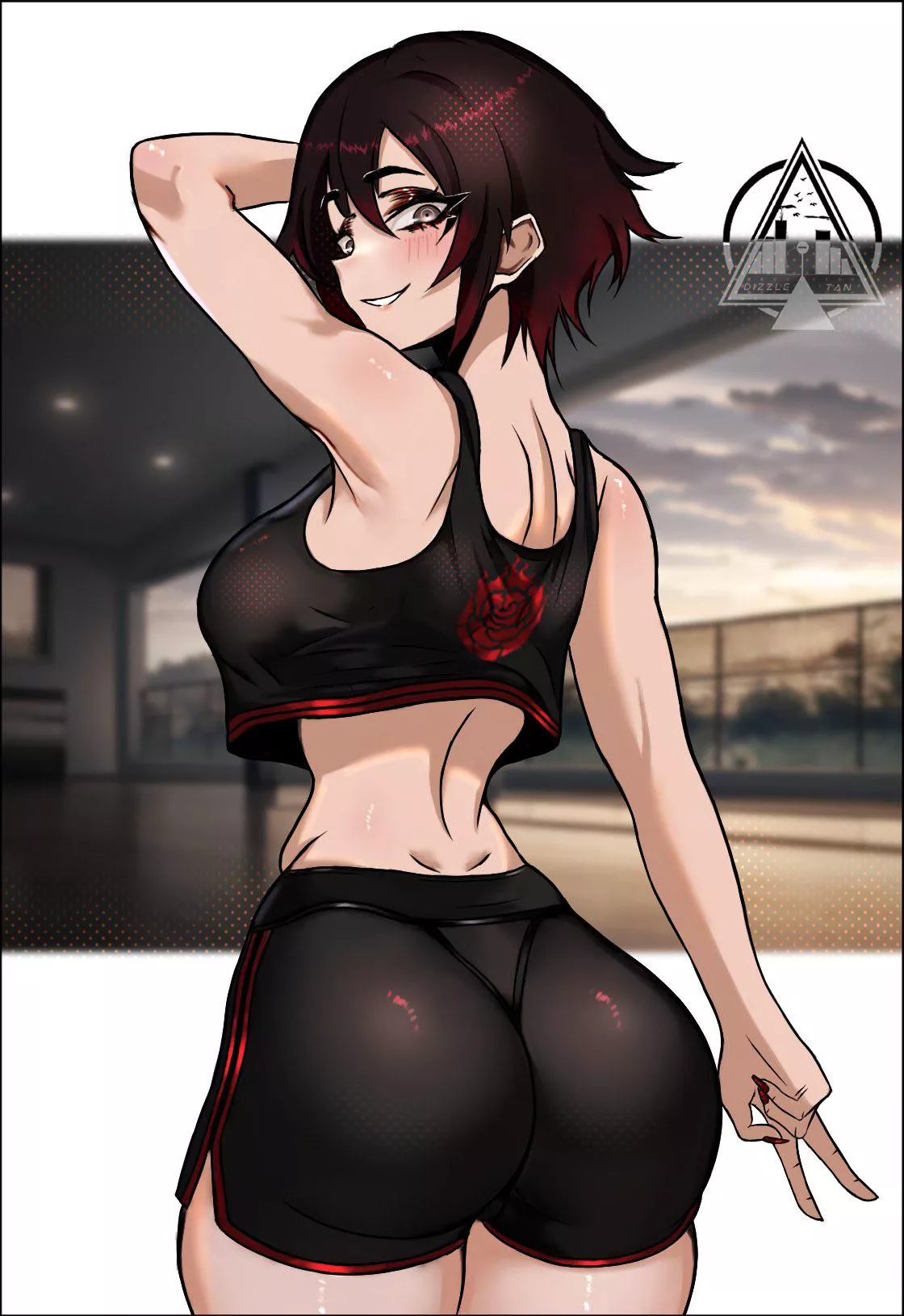 Ruby showing of her ass [Dizzle_tan]