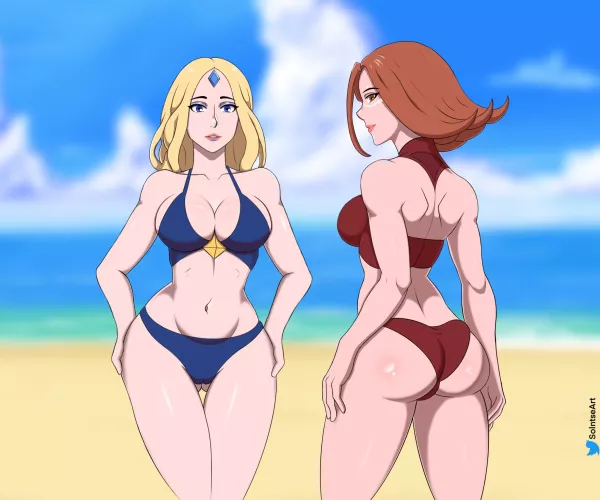 Rylai and Lina go to the beach for the last time before summer ends...