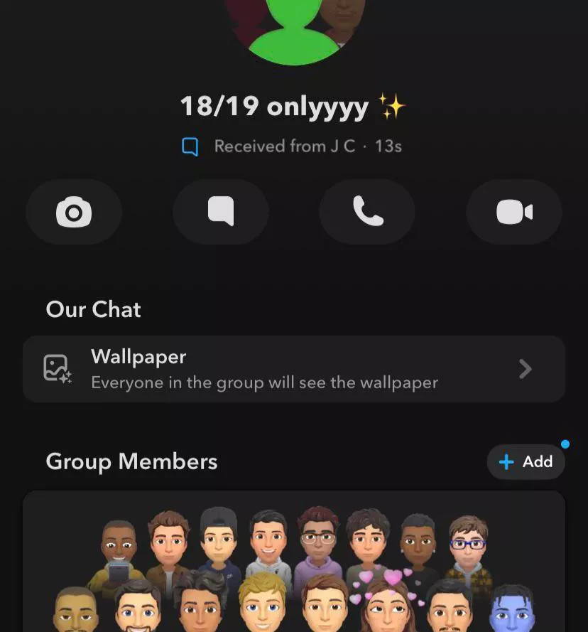 18/19 year olds ONLY group chat. Read my profile bio to be added.