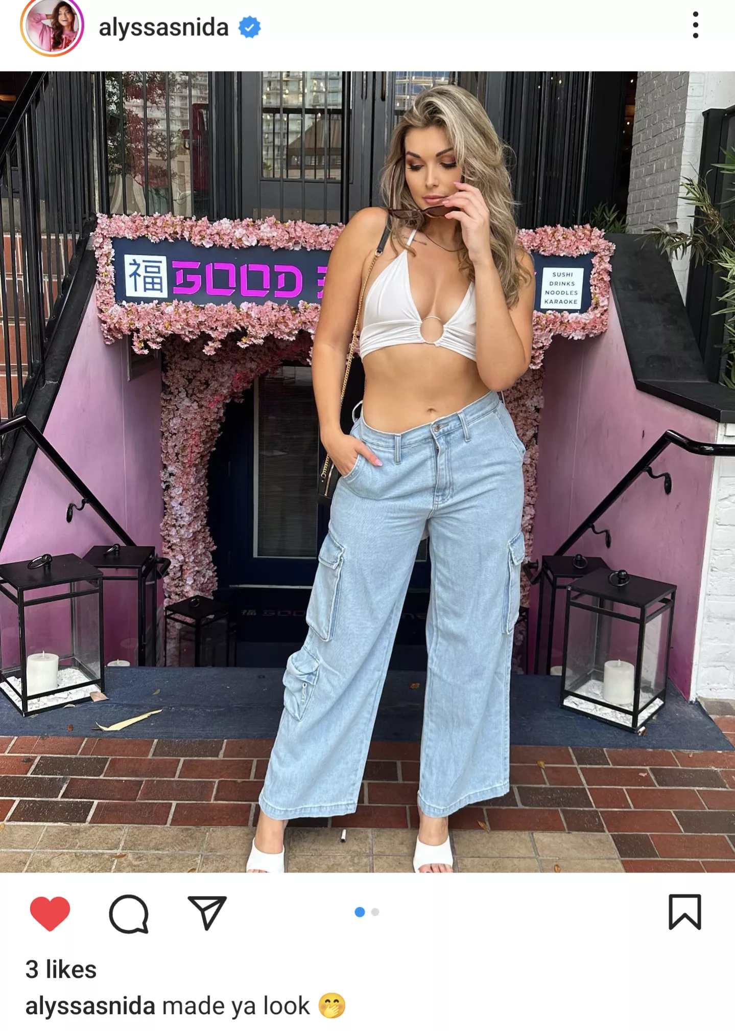 Alyssa Snyder is getting playful.