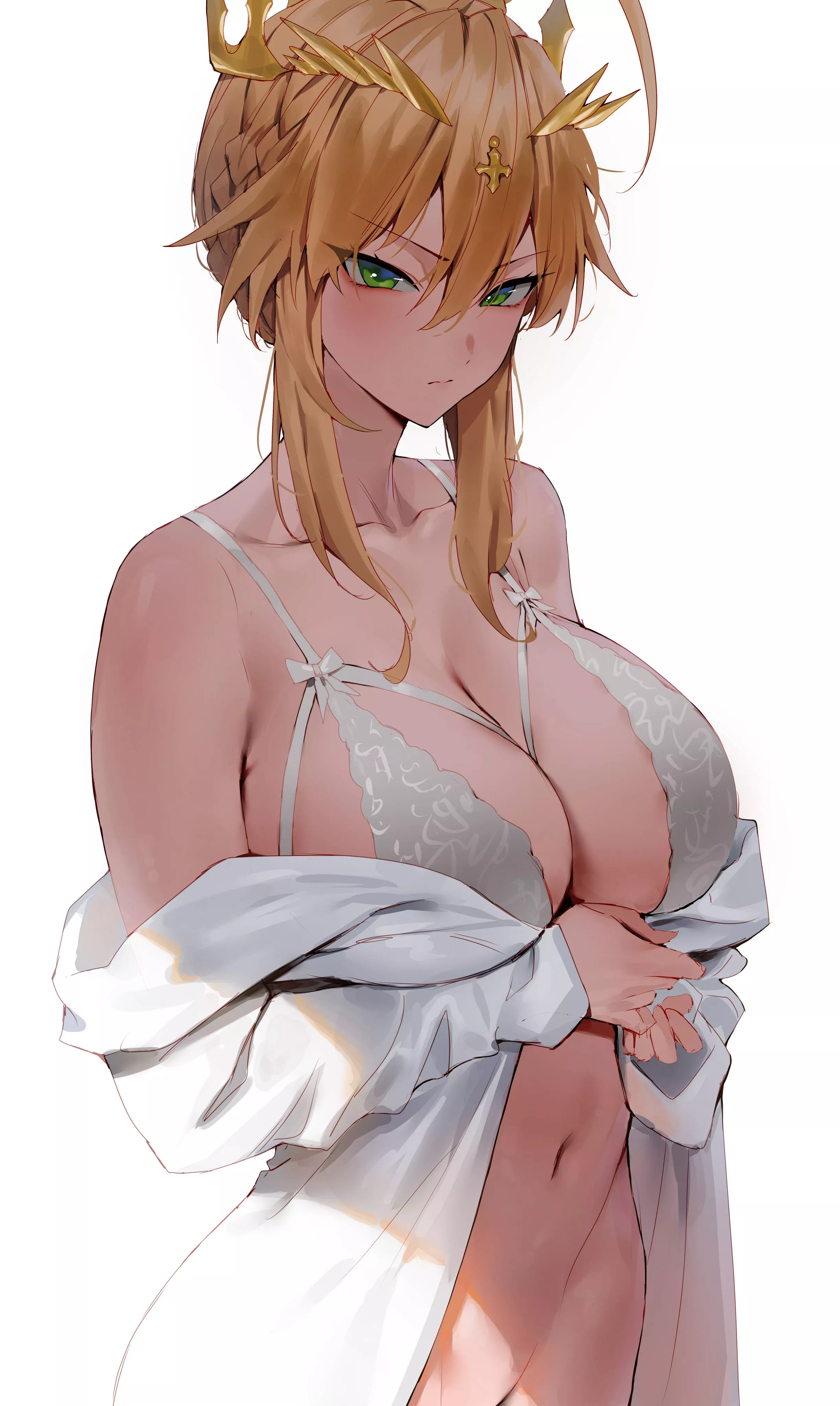 Artoria with lingerie (roror0_) [Fate Series | Fate/Grand Order]