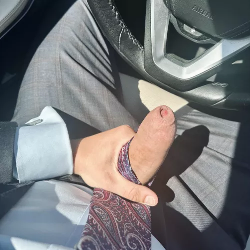 Between work meetings…