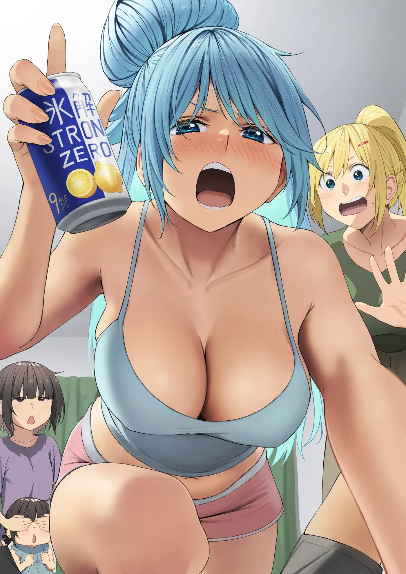 Drunk Aqua [Konosuba]