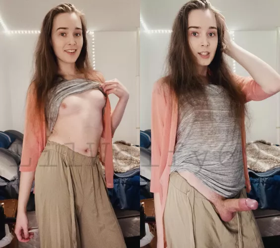 I heard the quickest way to a girl's heart is by sitting on her dick while groping her tits! Wanna test it?