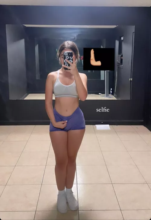 iutr purple gym shorts