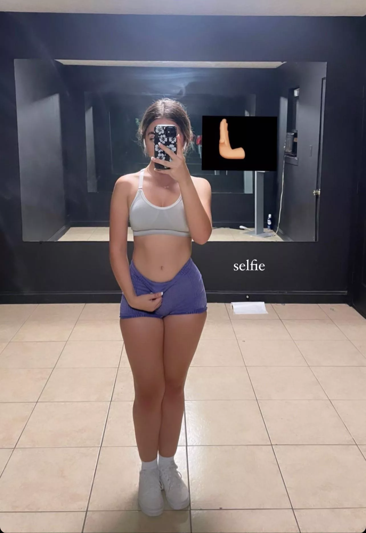 iutr purple gym shorts