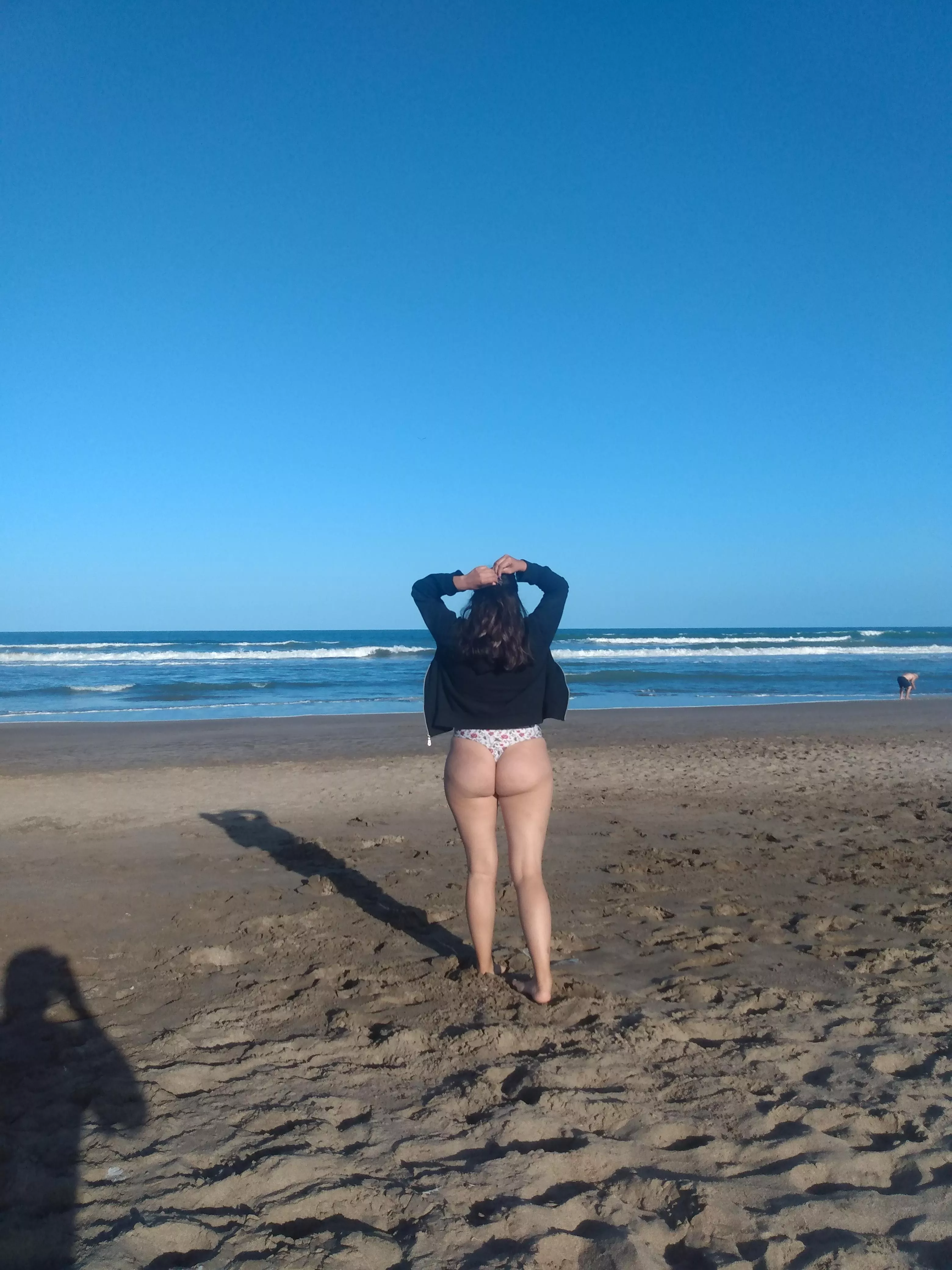 my ass is not tanned yet