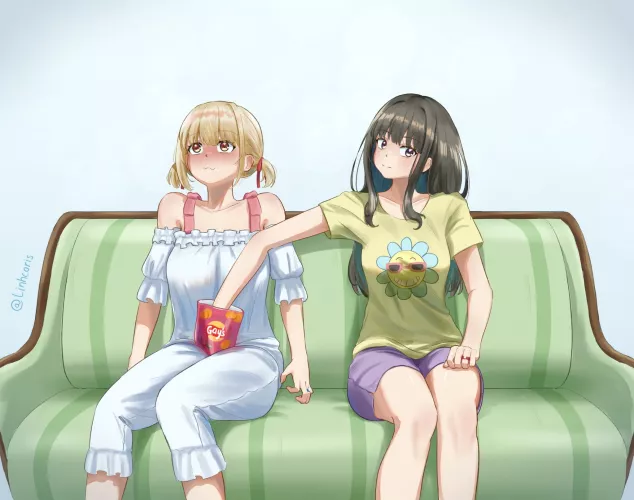 Reaching for the last chips (By Linh) [Lycoris Recoil]