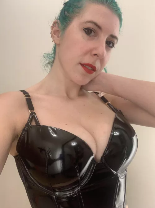 Shiny and busty