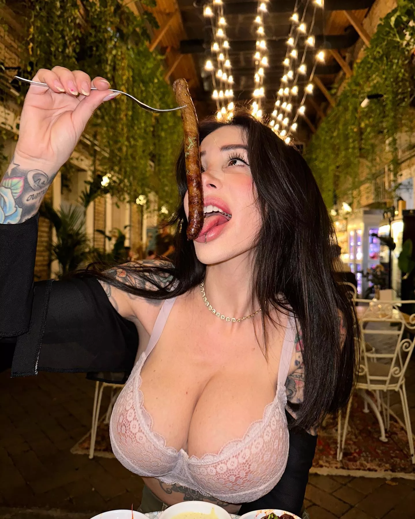 Should have ordered a big sausage pizza