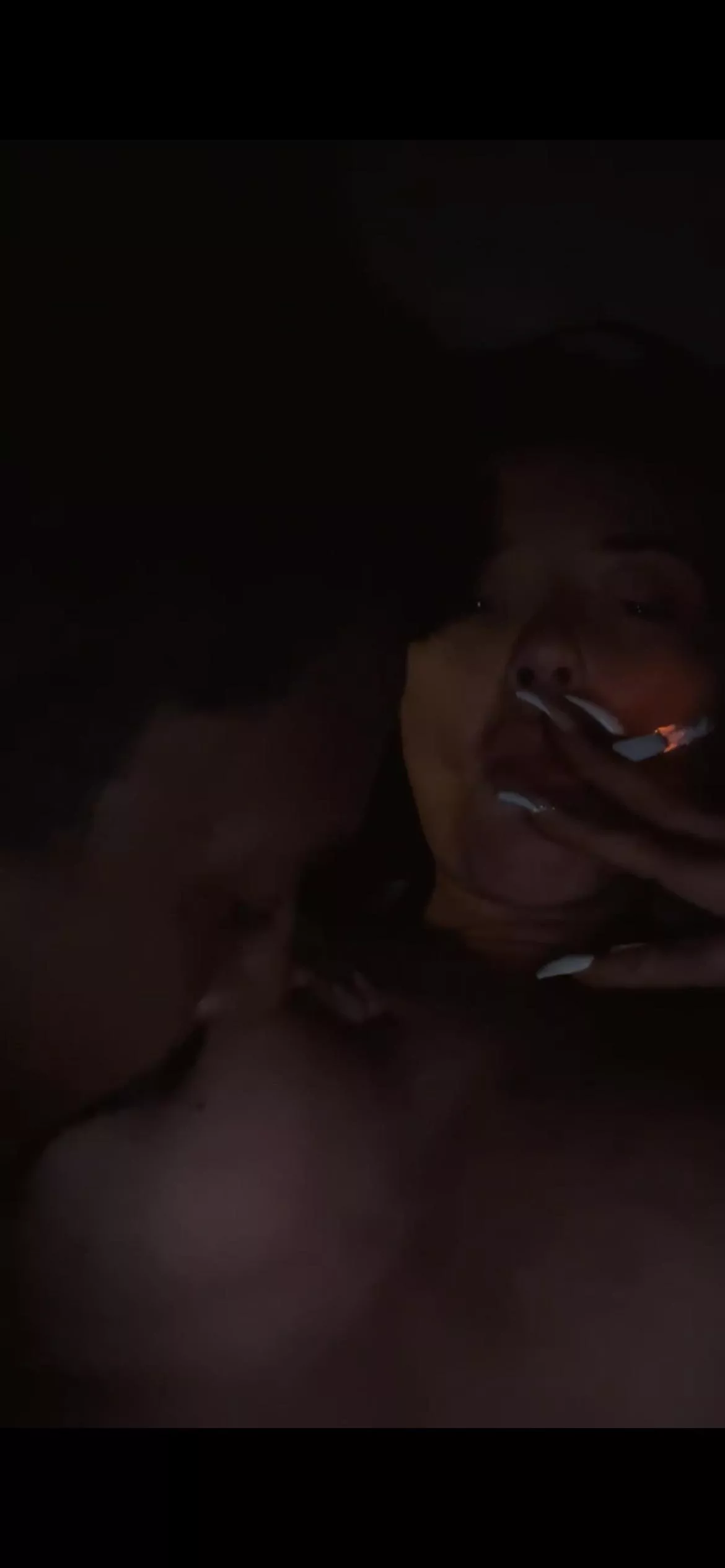 Smoking makes me & him naughty 😈