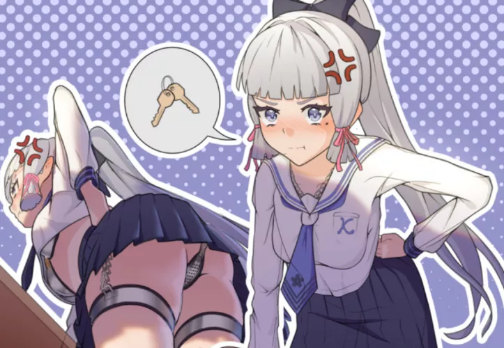 What would you do with belt and no keys ?