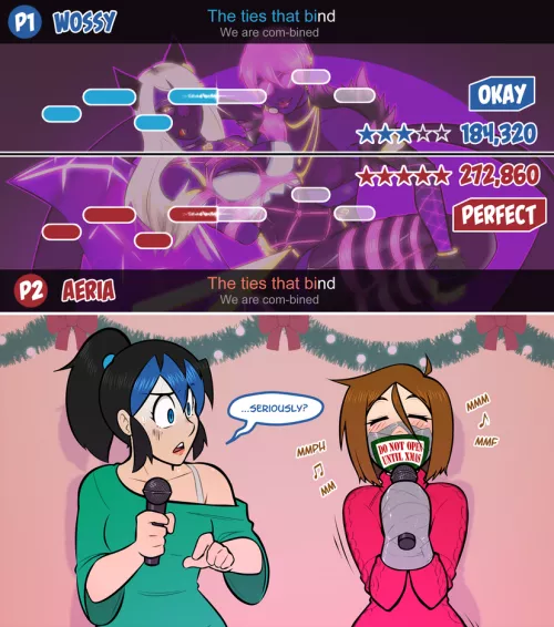 Years of gag experience make one quite skilled in muffle-talk