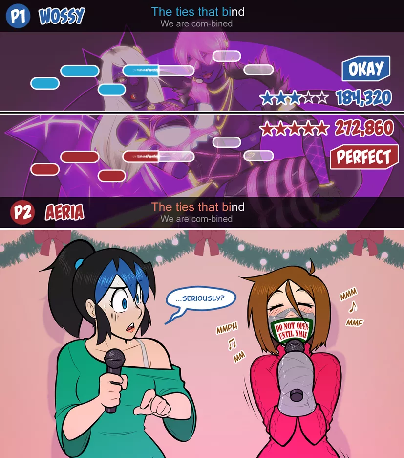 Years of gag experience make one quite skilled in muffle-talk