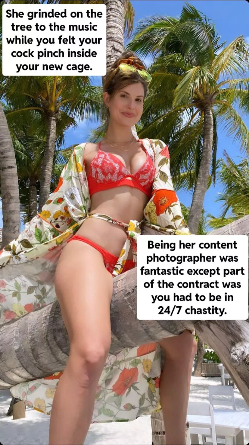 Your new job was amazing pay wise. After 6 months though it was getting tough to have no release while being teased.