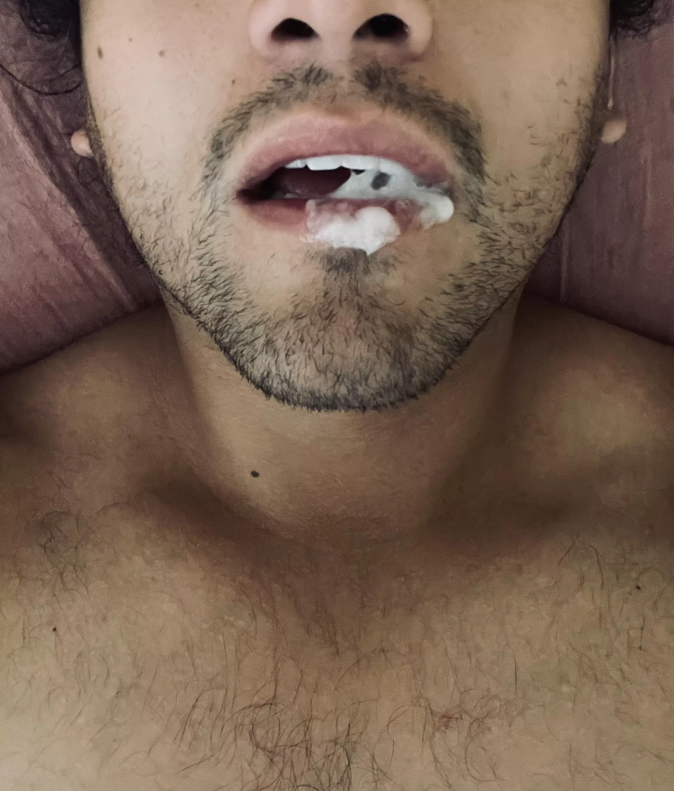 (29) roommate asked if I wanted to play truth or dare and this is the outcum 😩 who won? Me or him?