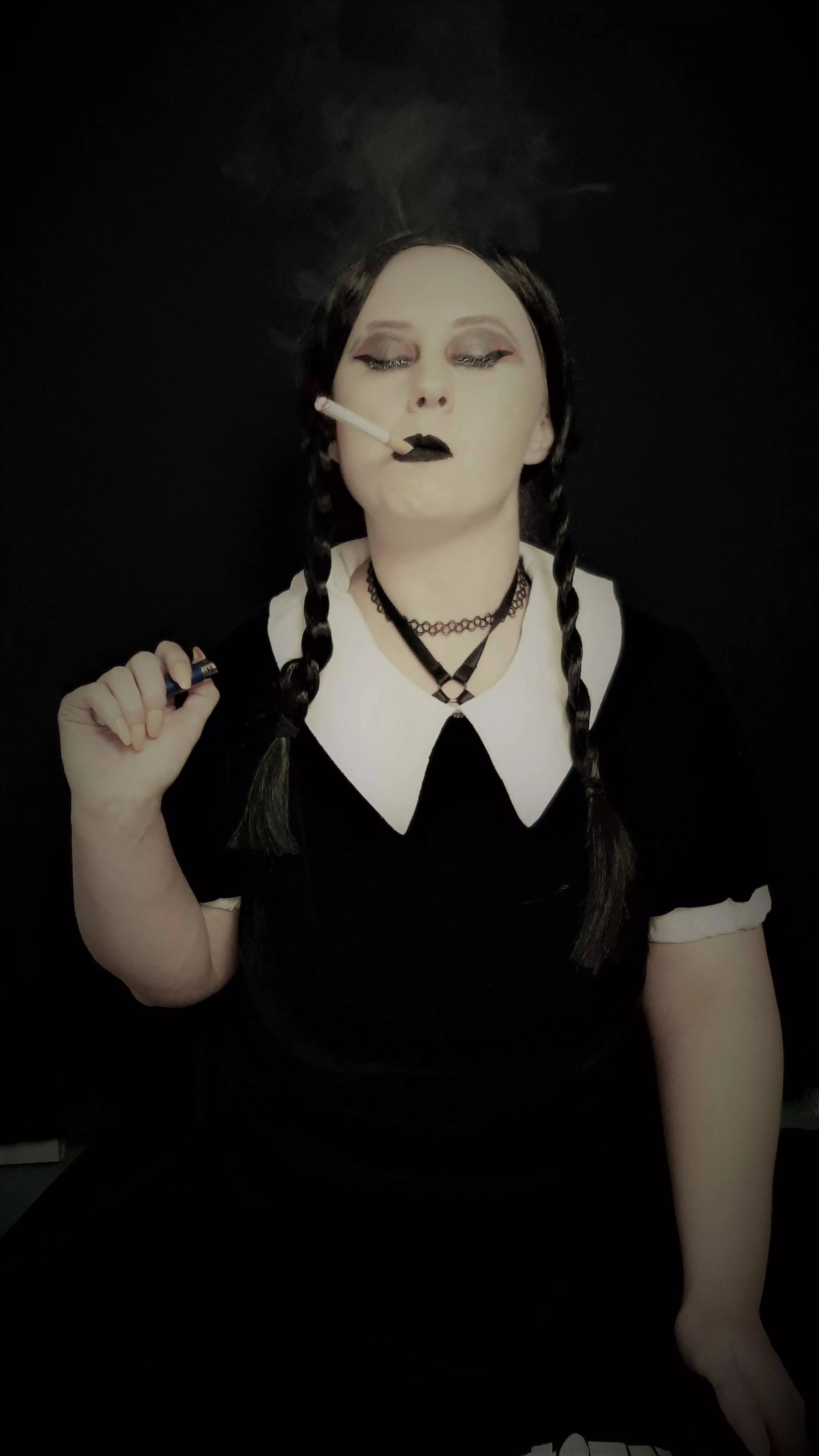 A little smoking and cosplay!?! Wednesday!