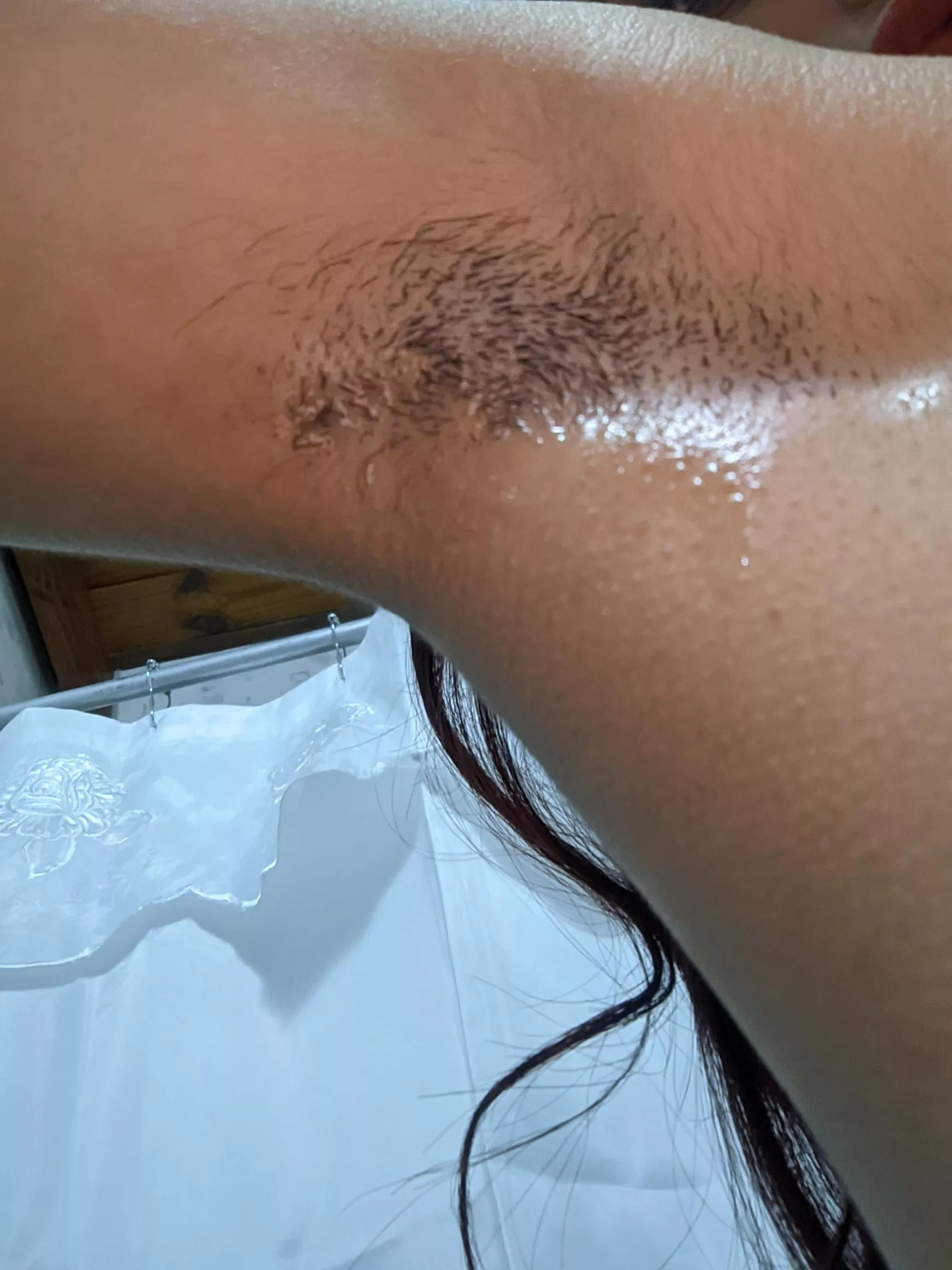 After a long day of work, would You smell and Clean my sweat armpit?