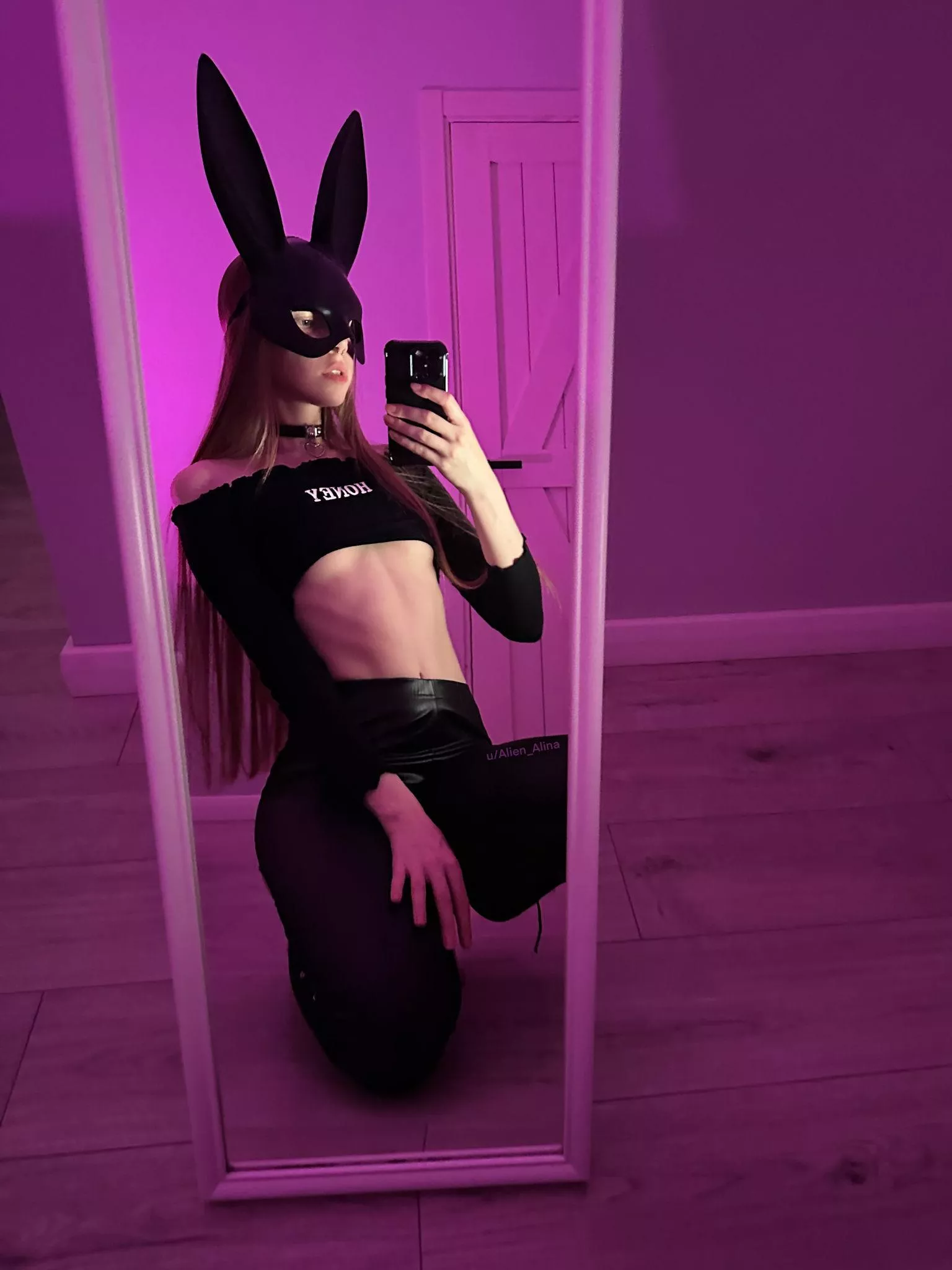 bunny is waiting for a treat from you