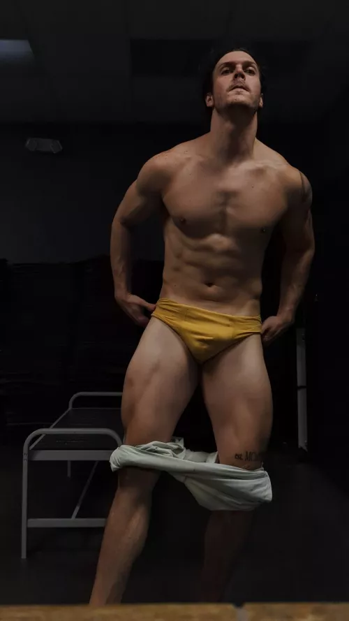 Do you mind if my pants are down?