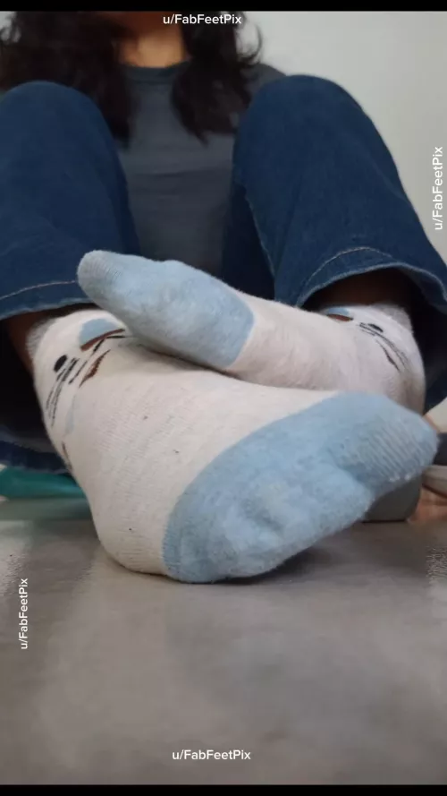 [ F] Let me put these in your face