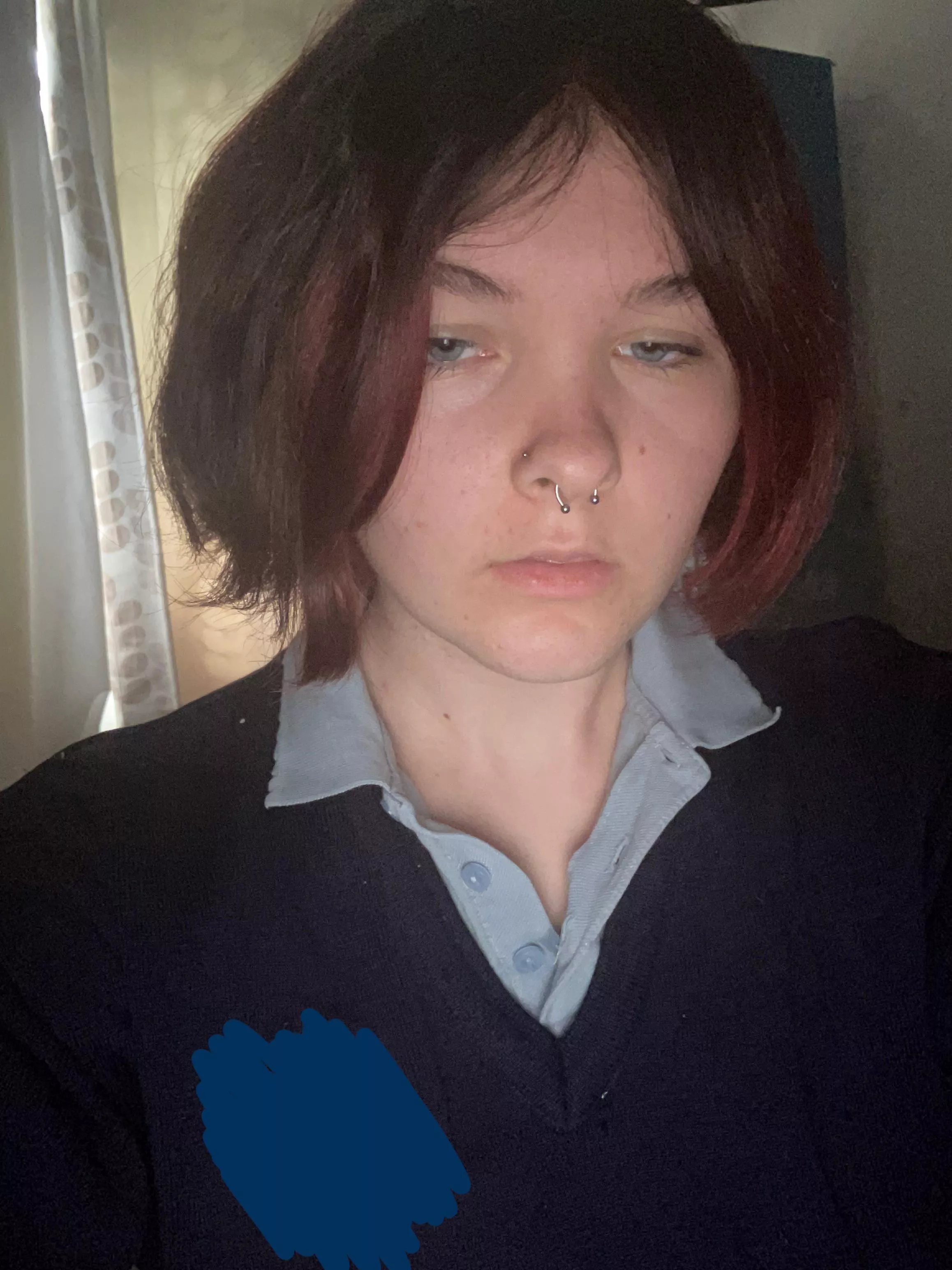 How about a school boy~🥺👉👈