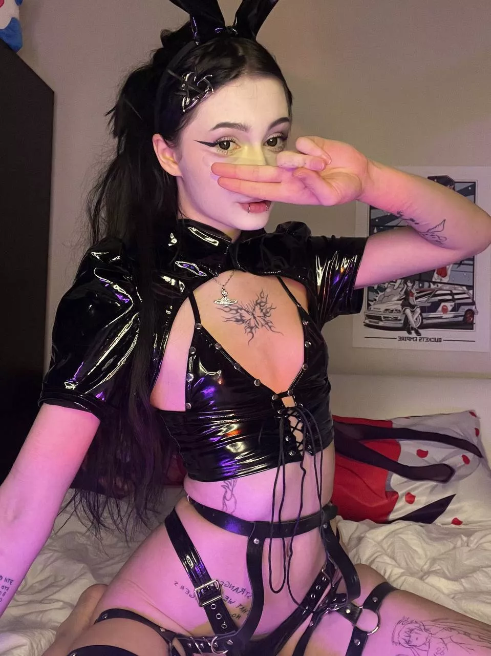 I have a cute metal style