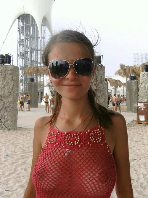 Just getting some sun at the beach