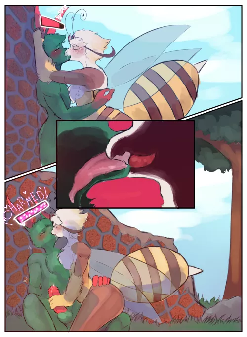 [MM] A wild bee attack (art by me)