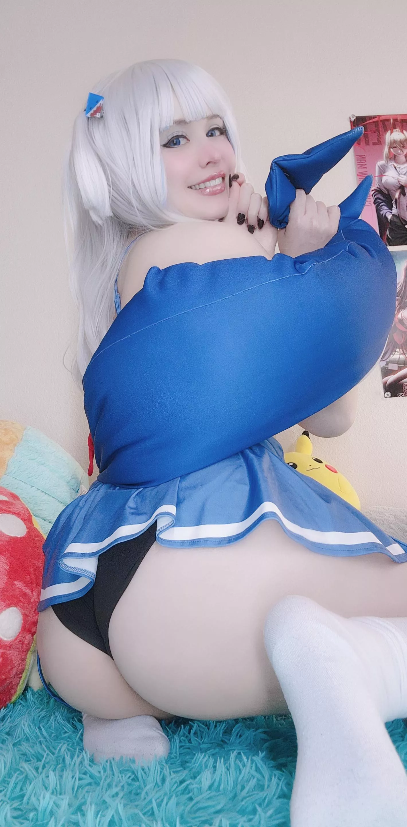 Pinkchyu as Gawr Gura [HoloLive]