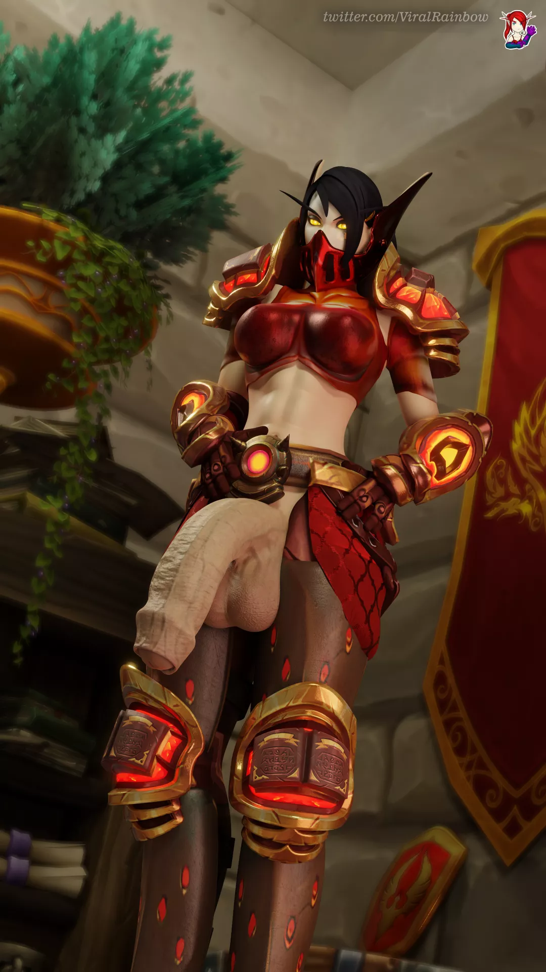 POV: You are intruder and you got found out (@ViralRainbow)