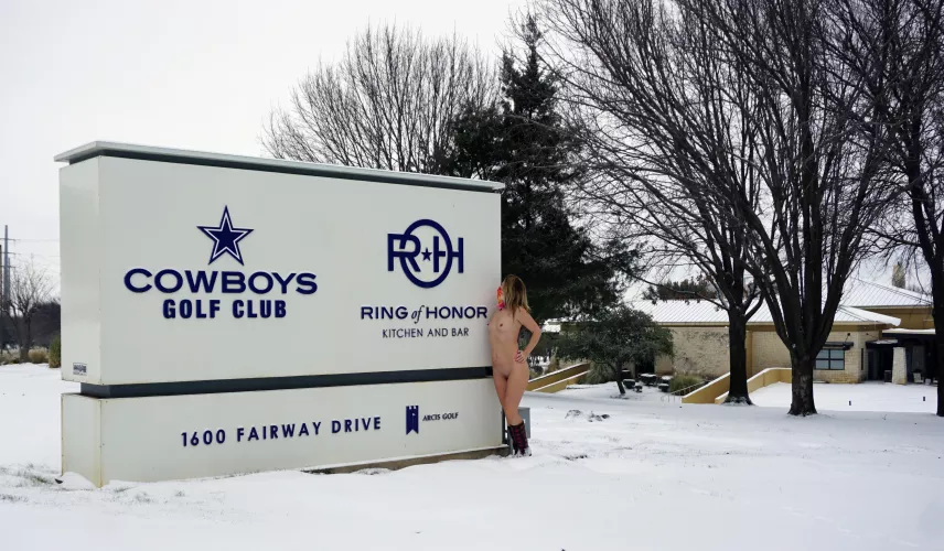 Remembering that Texas snow…