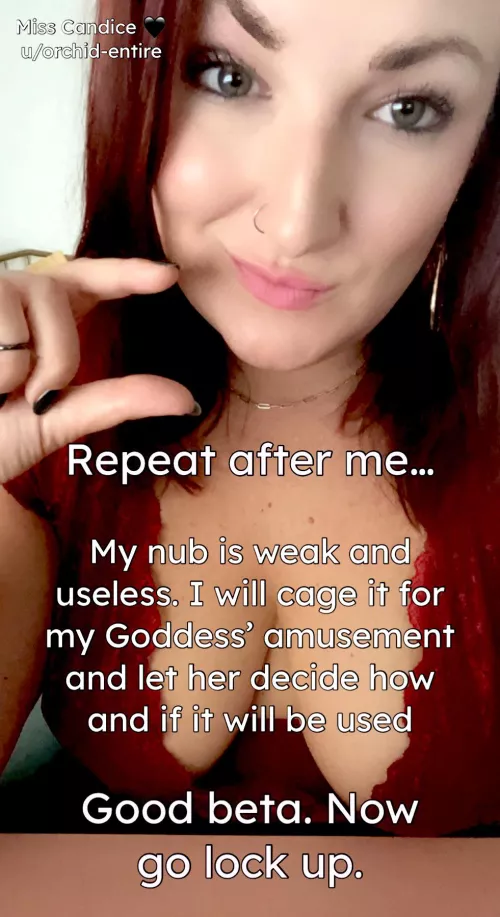 Say it again and again.